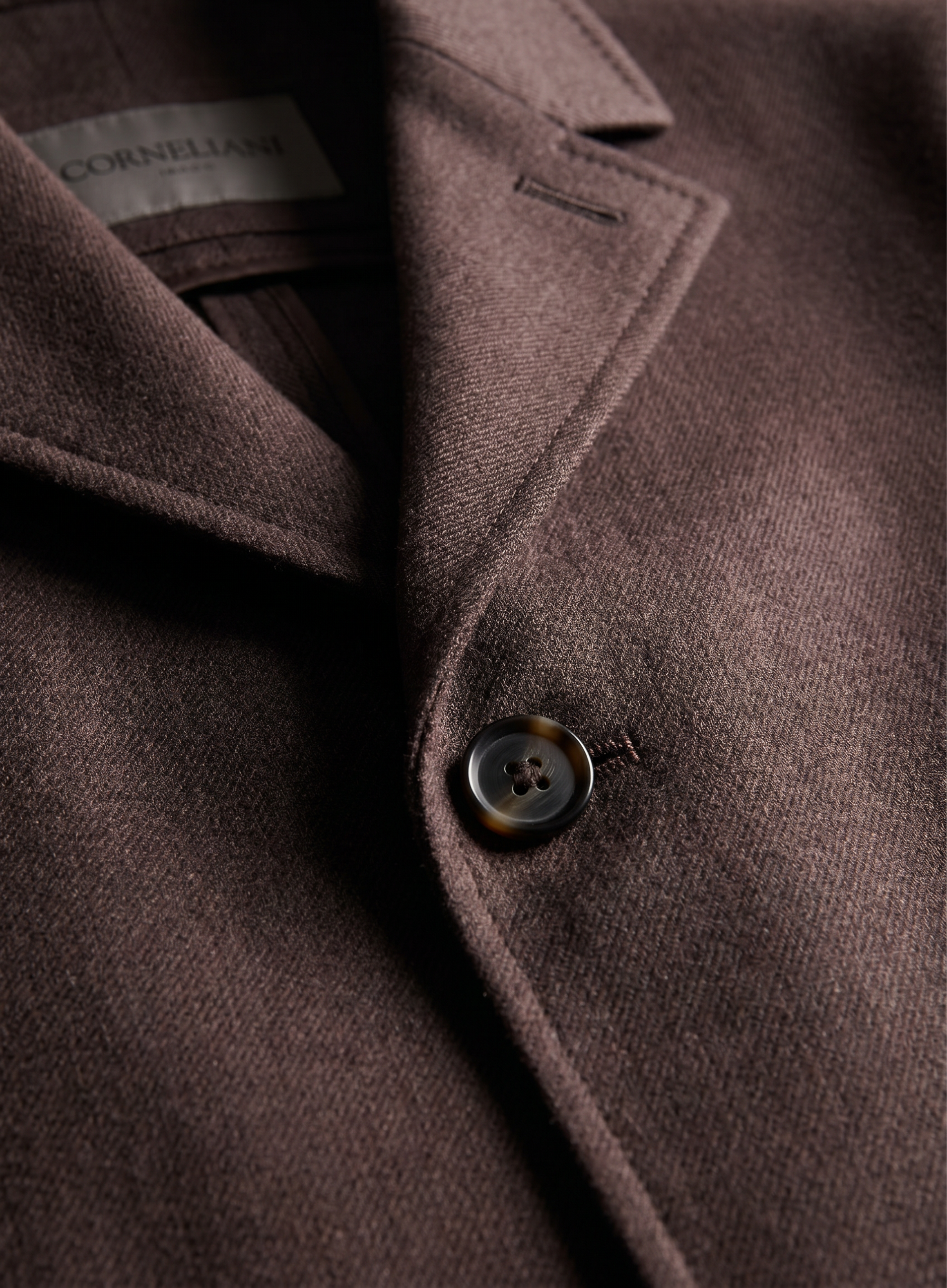Overshirt van linnen en scheerwol | FULL_WIDTH | D.Bruin