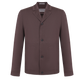 Overshirt van linnen en scheerwol | D.Bruin