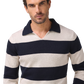 Buttonless polo van katoen | FULL_WIDTH | BLUE NAVY