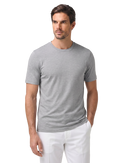 T-shirt van katoen | MODEL | FULL_WIDTH | Grijs 