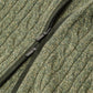 Half-zip trui van baby cashmere | FULL_WIDTH | Groen