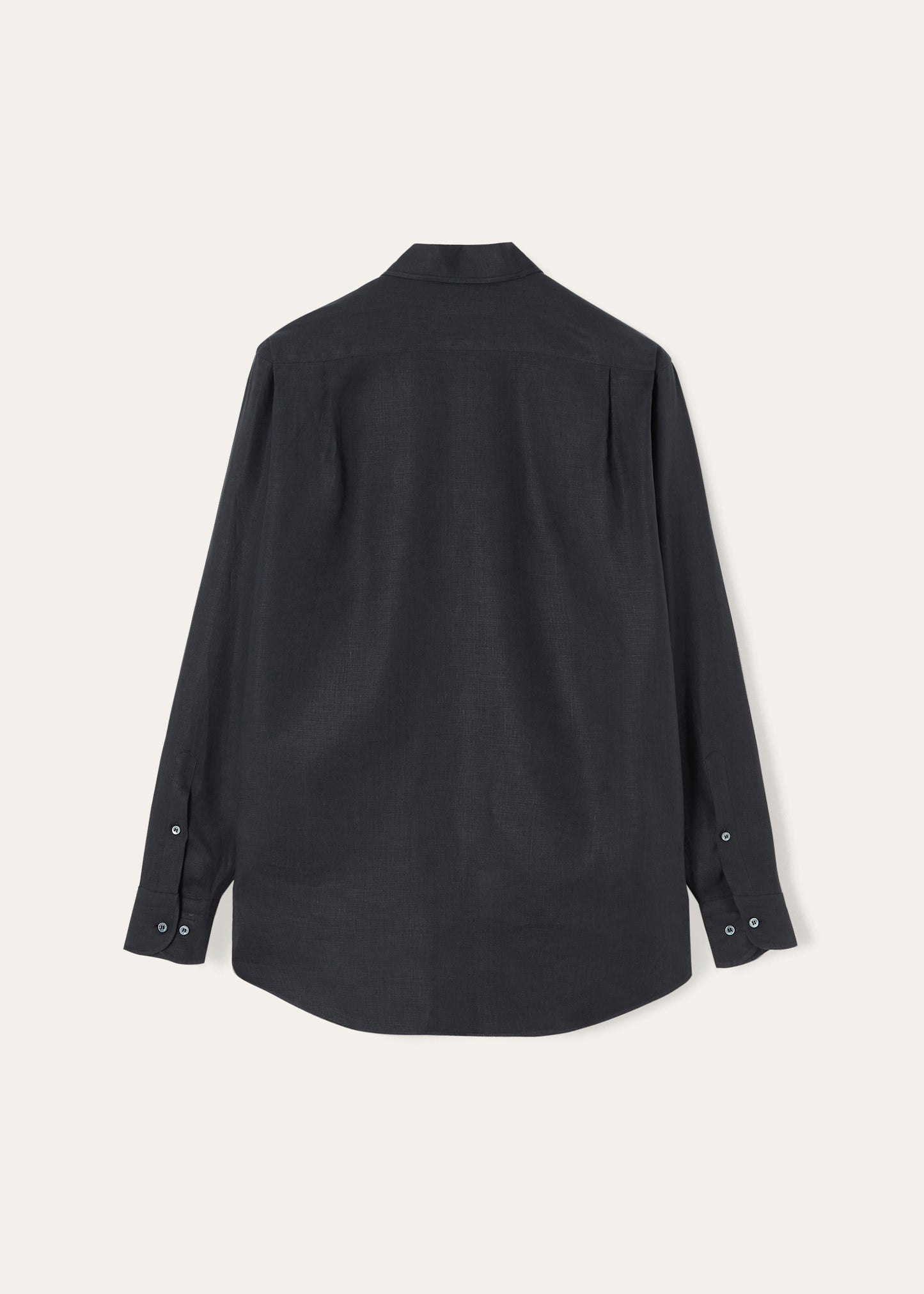 André linnen shirt | BG_TRANSPARENT | BLUE NAVY