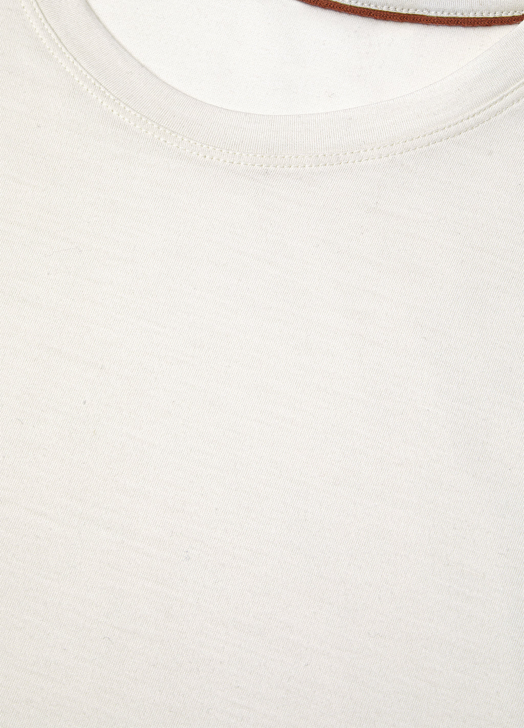 T-shirt van scheerwol | FULL_WIDTH | Wit