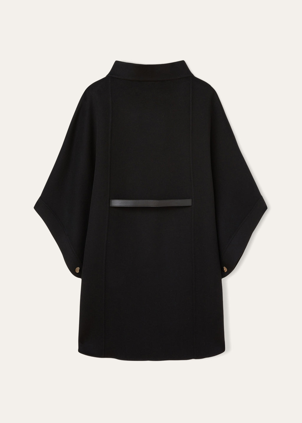 Cashmere Cape | BG_TRANSPARENT | Zwart