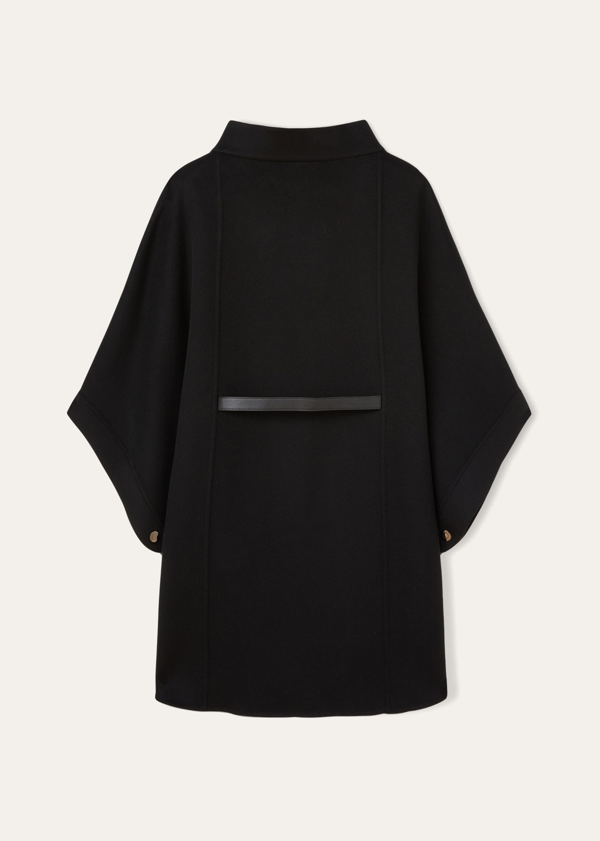 Cashmere Cape | BG_TRANSPARENT | Zwart