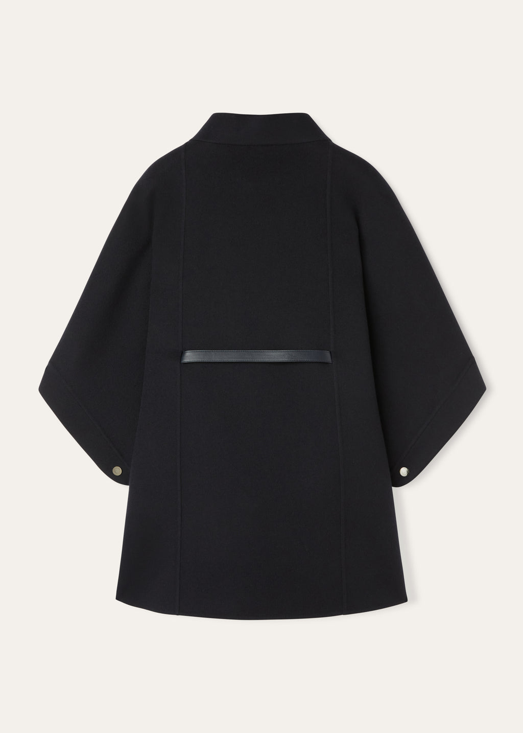 Cashmere Cape | BG_TRANSPARENT | BLUE NAVY