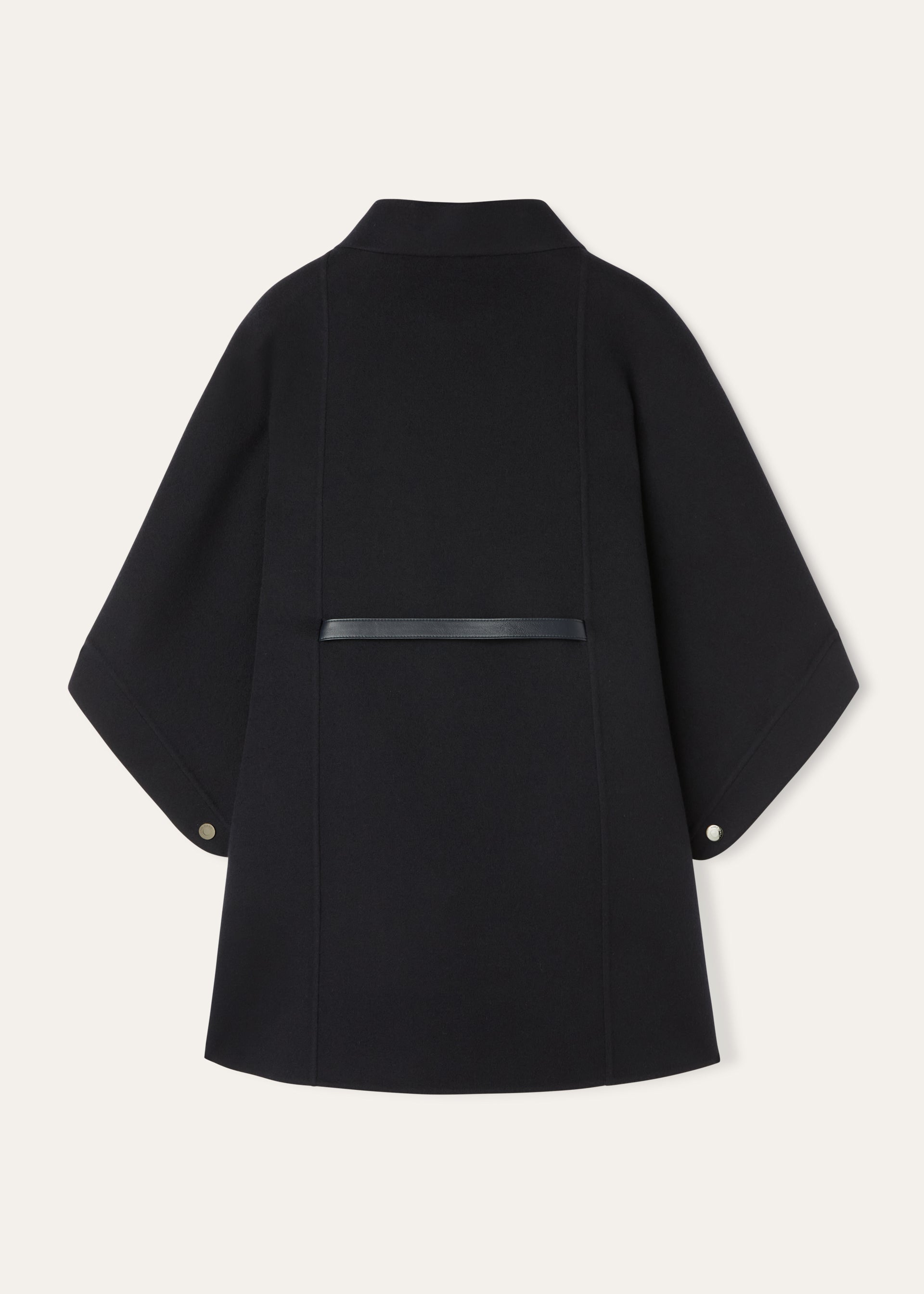 Cashmere Cape | BG_TRANSPARENT | BLUE NAVY