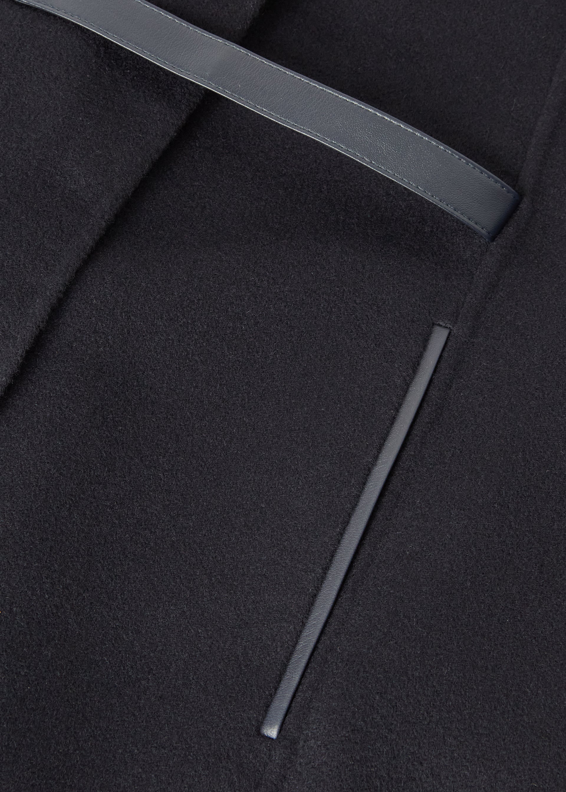 Cashmere Cape | FULL_WIDTH | BLUE NAVY