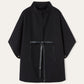 Cashmere Cape | BG_TRANSPARENT | BLUE NAVY