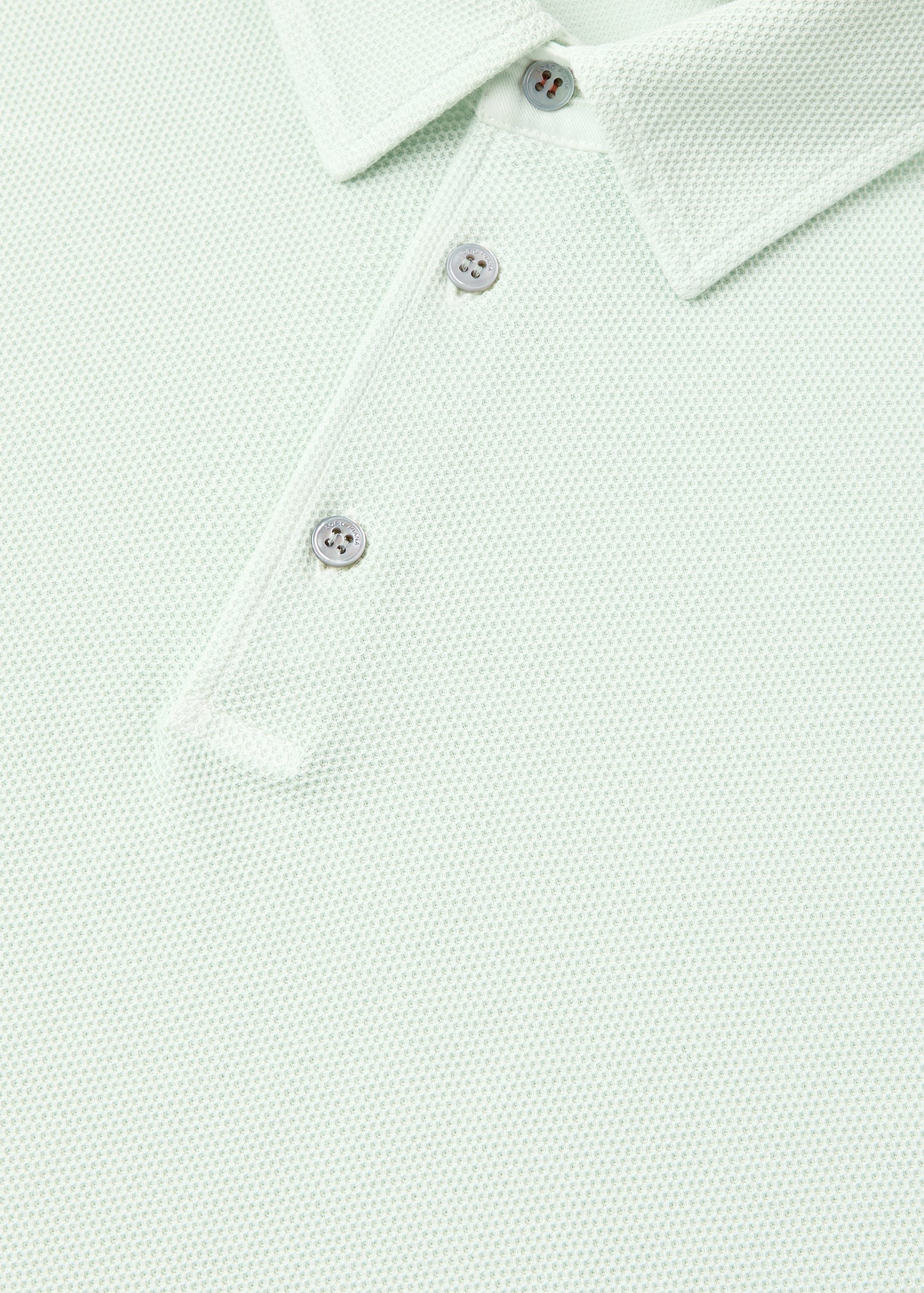 Polo shirt van katoen | BG_TRANSPARENT | MINT