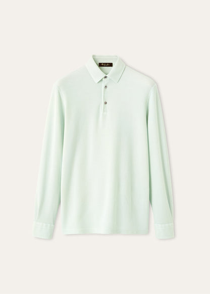 Polo shirt van katoen | BG_TRANSPARENT | MINT