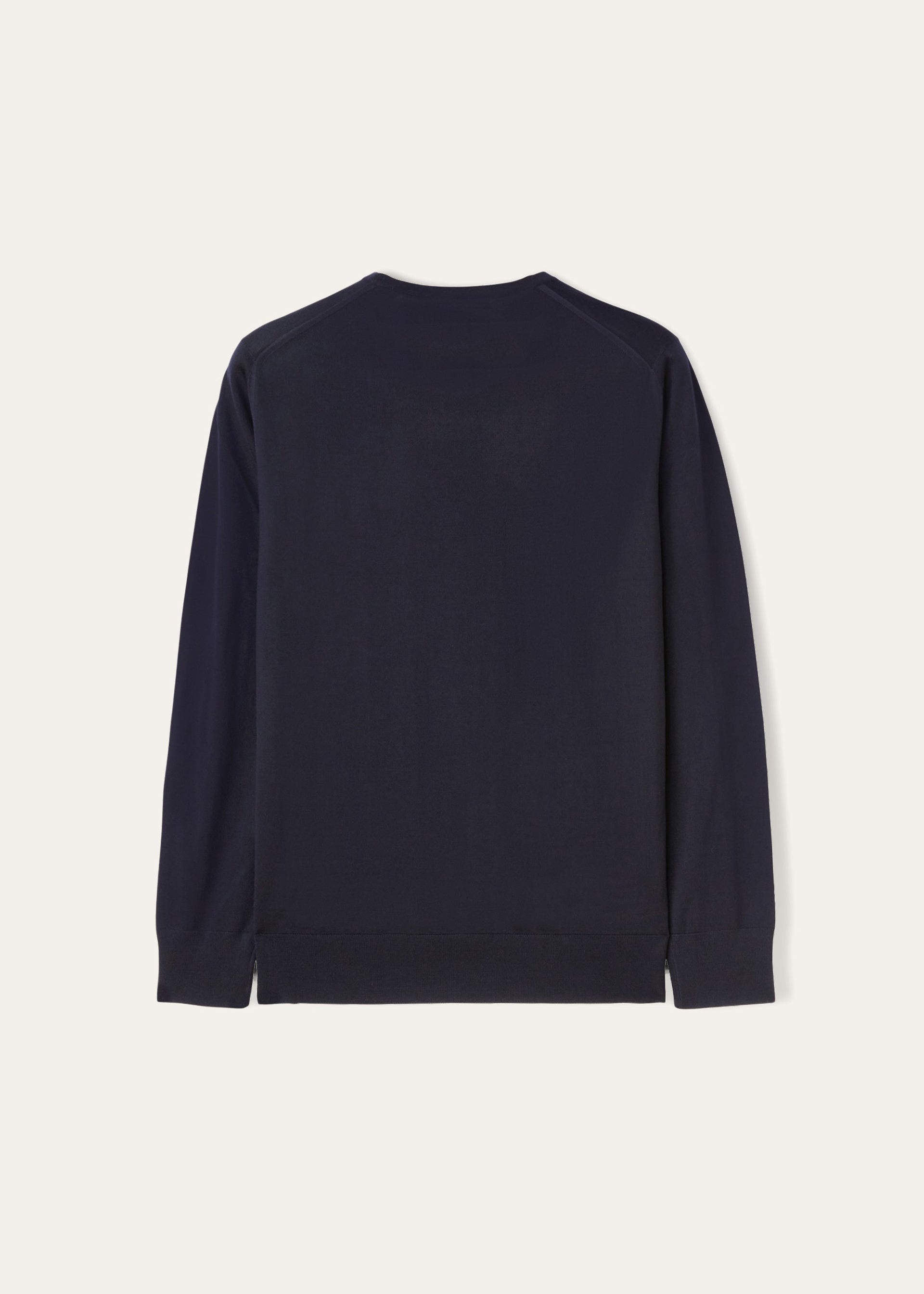 Crewneck van Wish® Wol | BG_TRANSPARENT | D.blauw