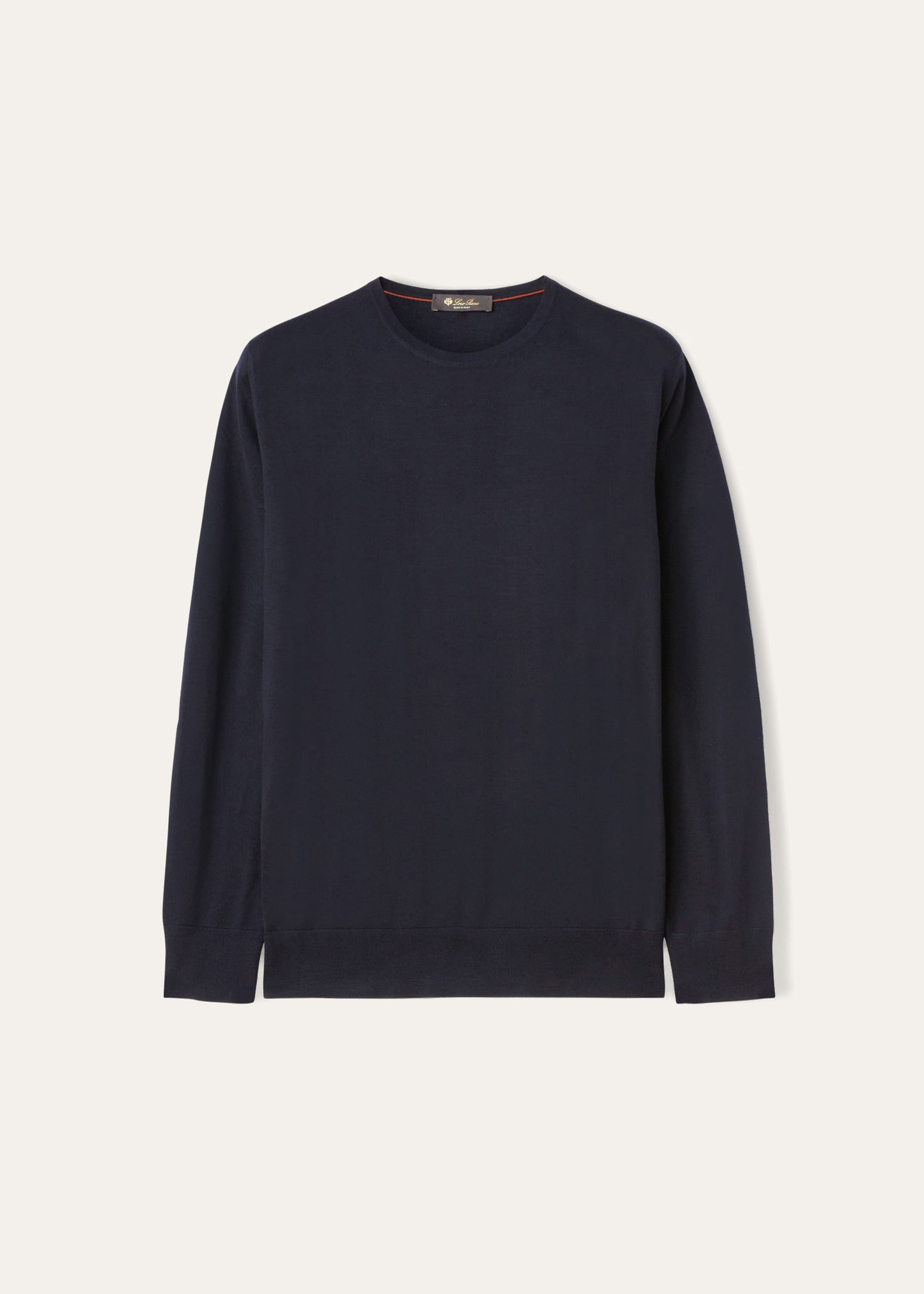 Crewneck van Wish® Wol | BG_TRANSPARENT | D.blauw