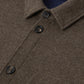 Overshirt van cashmere | BG_TRANSPARENT | Bruin