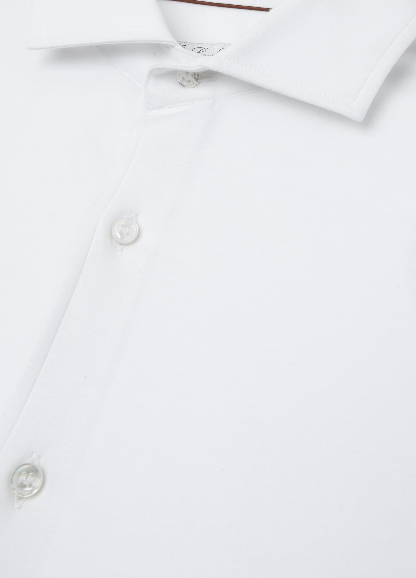 Andrew shirt van katoen | BG_TRANSPARENT | Wit