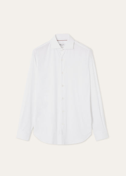 Andrew shirt van katoen | BG_TRANSPARENT | Wit