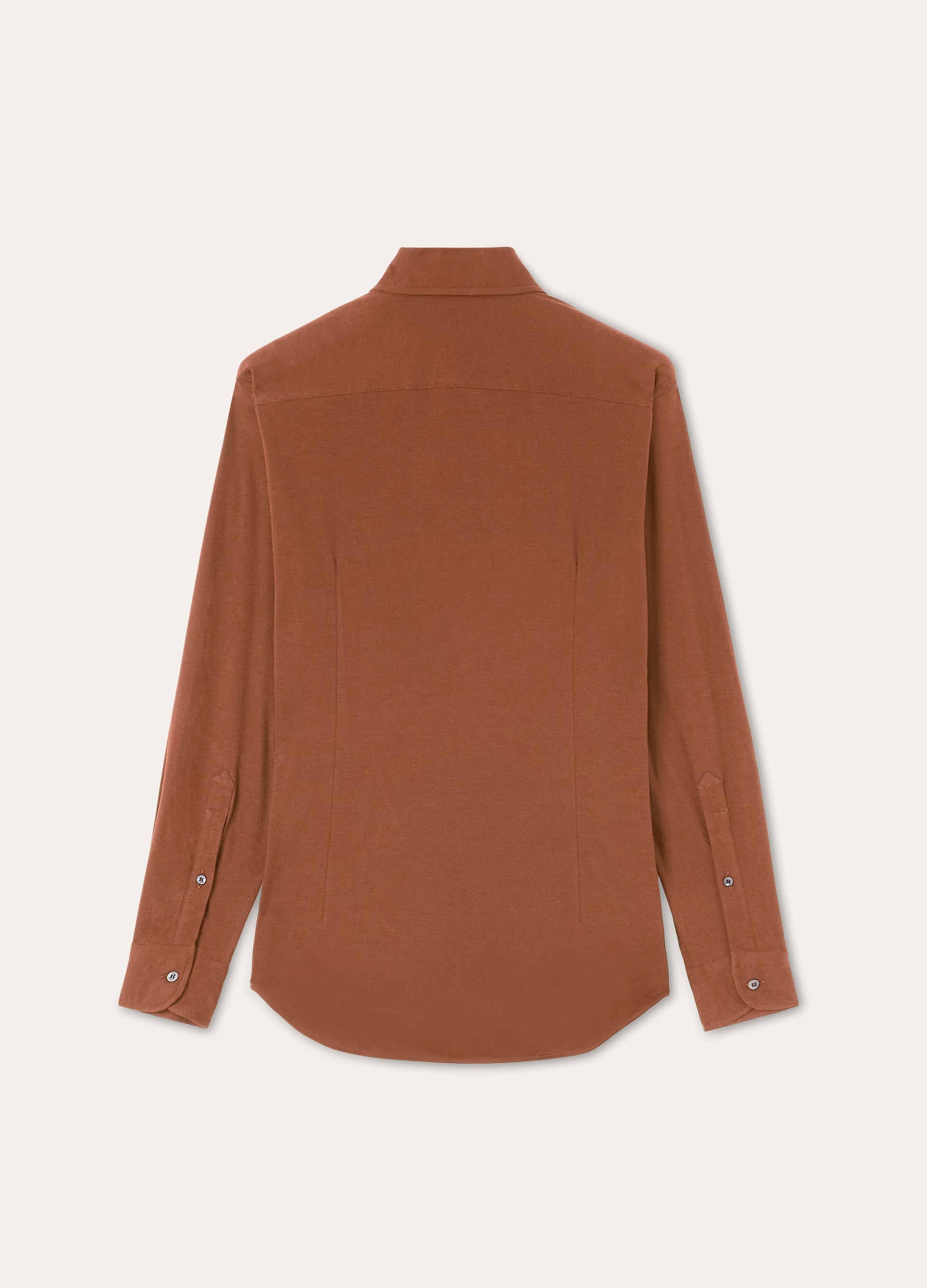 Andrew shirt van katoen | BG_TRANSPARENT | Bruin