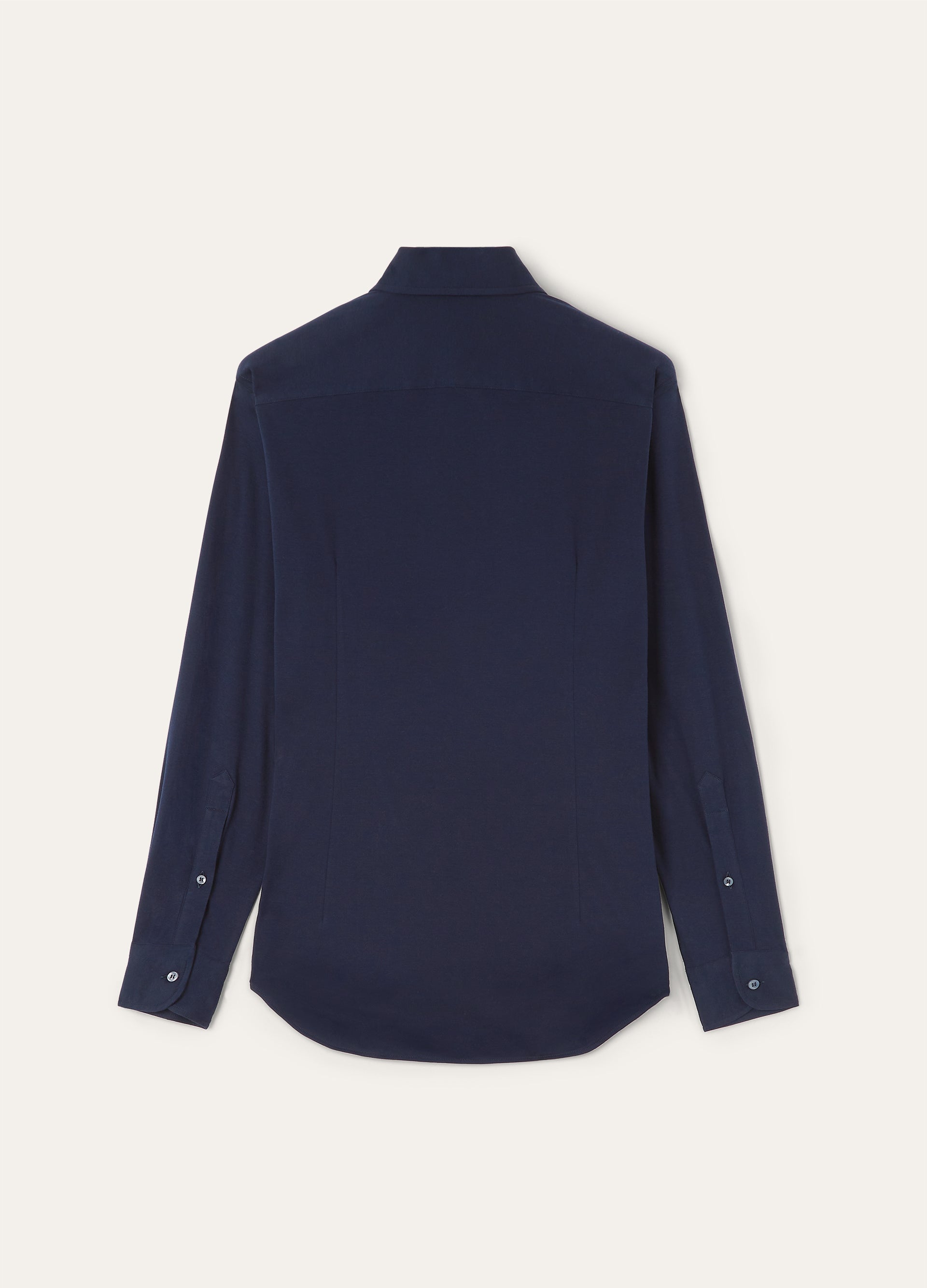 Andrew overhemd van katoen | BLUE NAVY