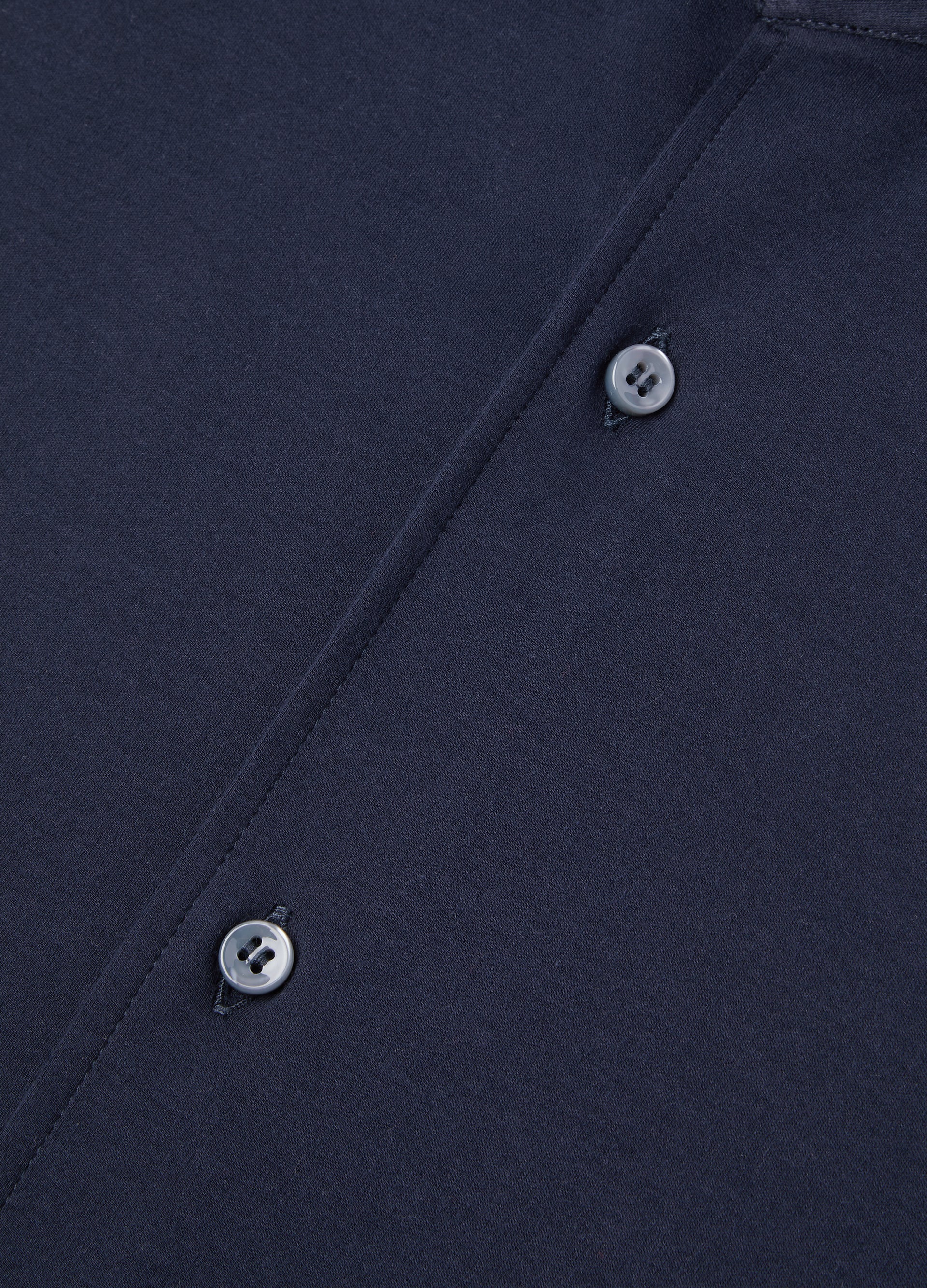 Andrew overhemd van katoen | FULL_WIDTH | BLUE NAVY