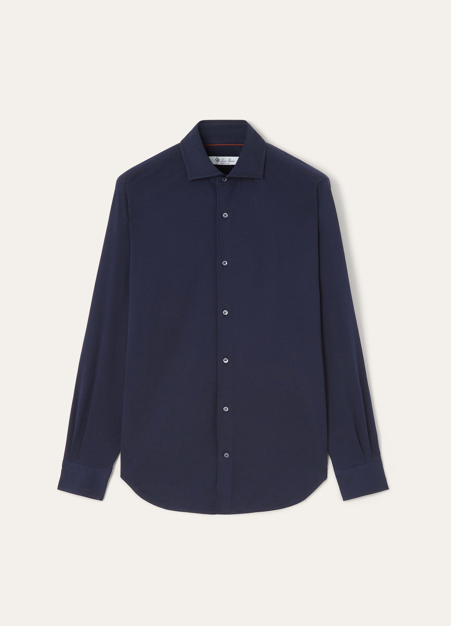 Andrew shirt van katoen | BG_TRANSPARENT | BLUE NAVY