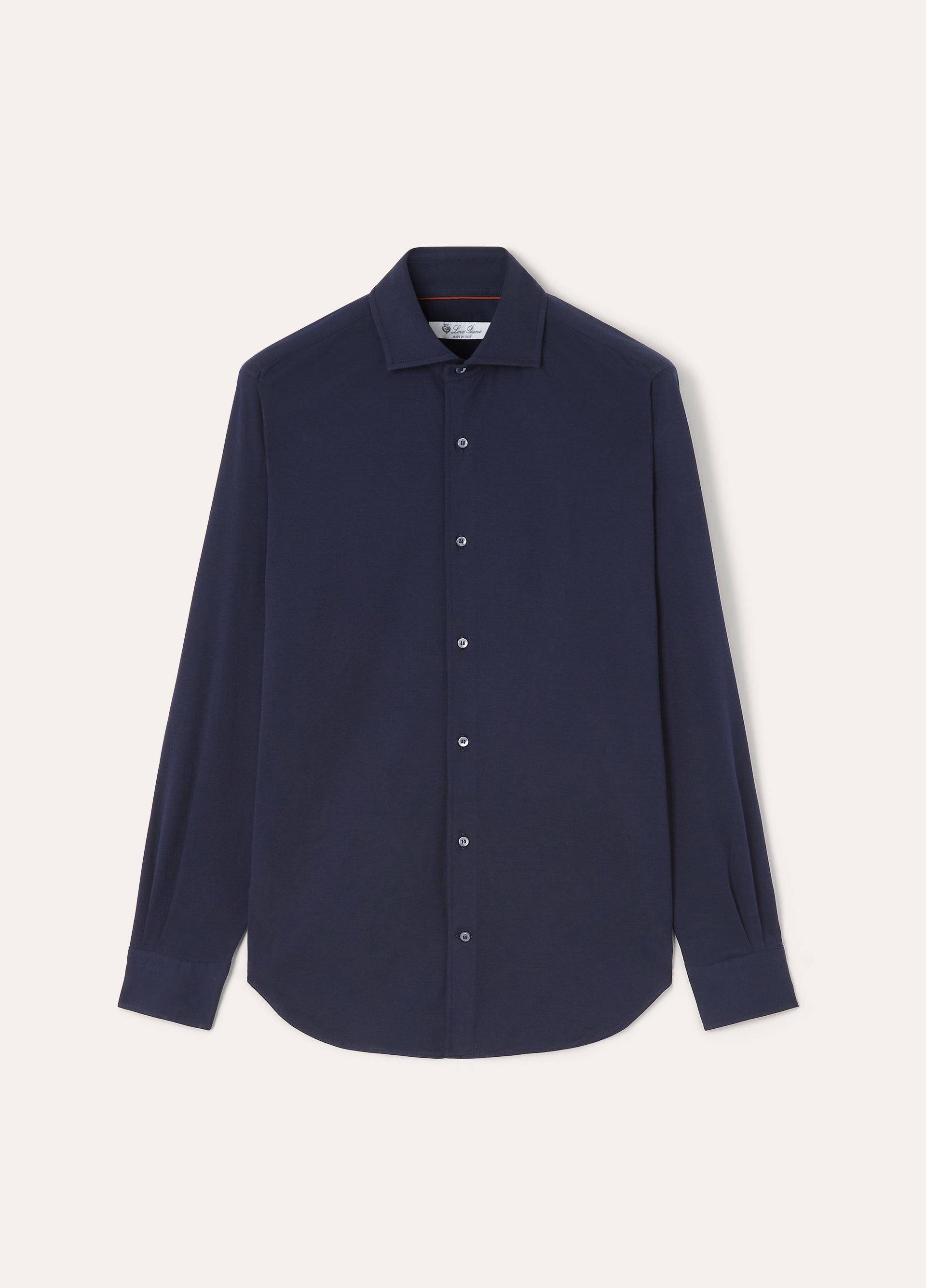 Andrew shirt van katoen | BG_TRANSPARENT | BLUE NAVY