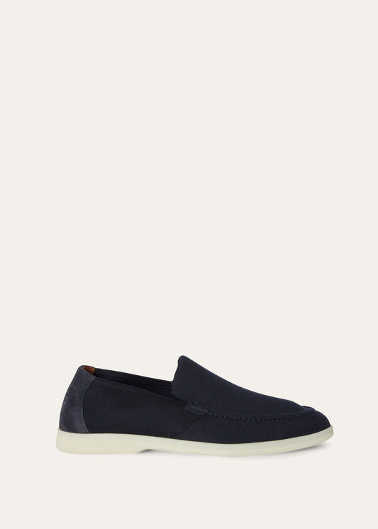 Summer Knitted Walk Loafers | BG_TRANSPARENT | BLUE NAVY