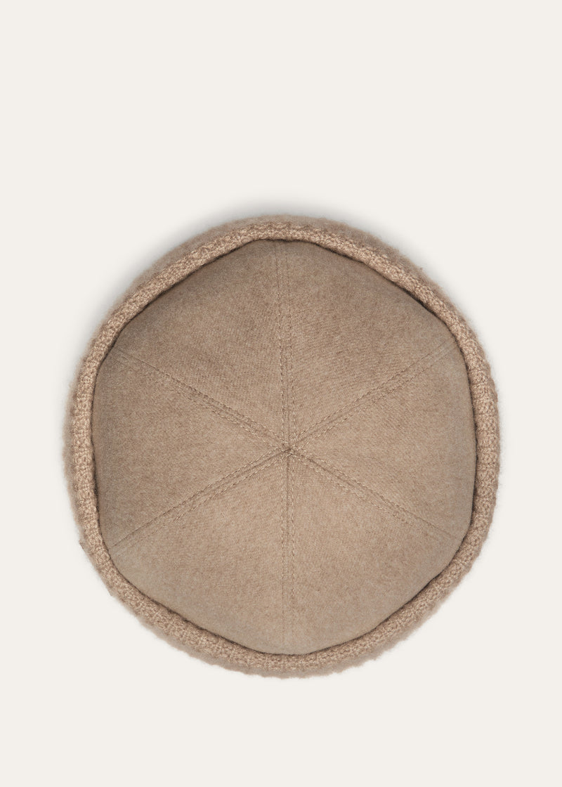 Beanie van cashmere