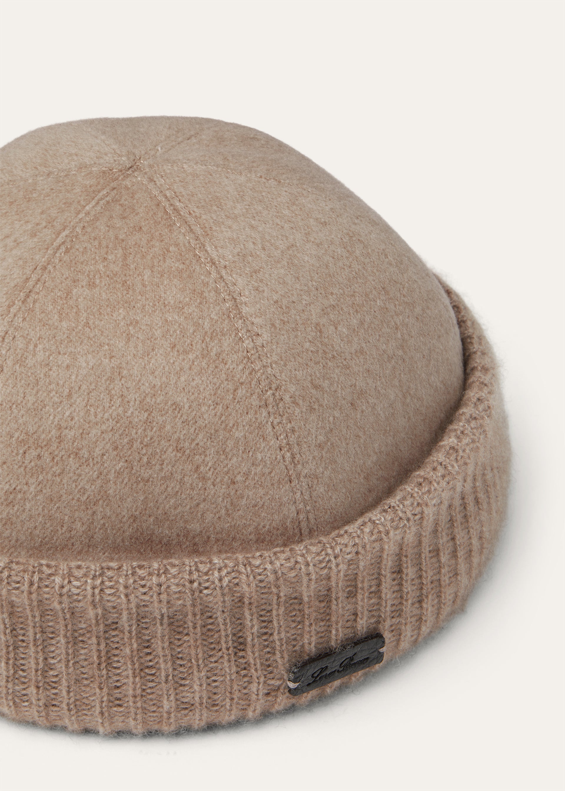 Beanie van cashmere | BG_TRANSPARENT | Beige