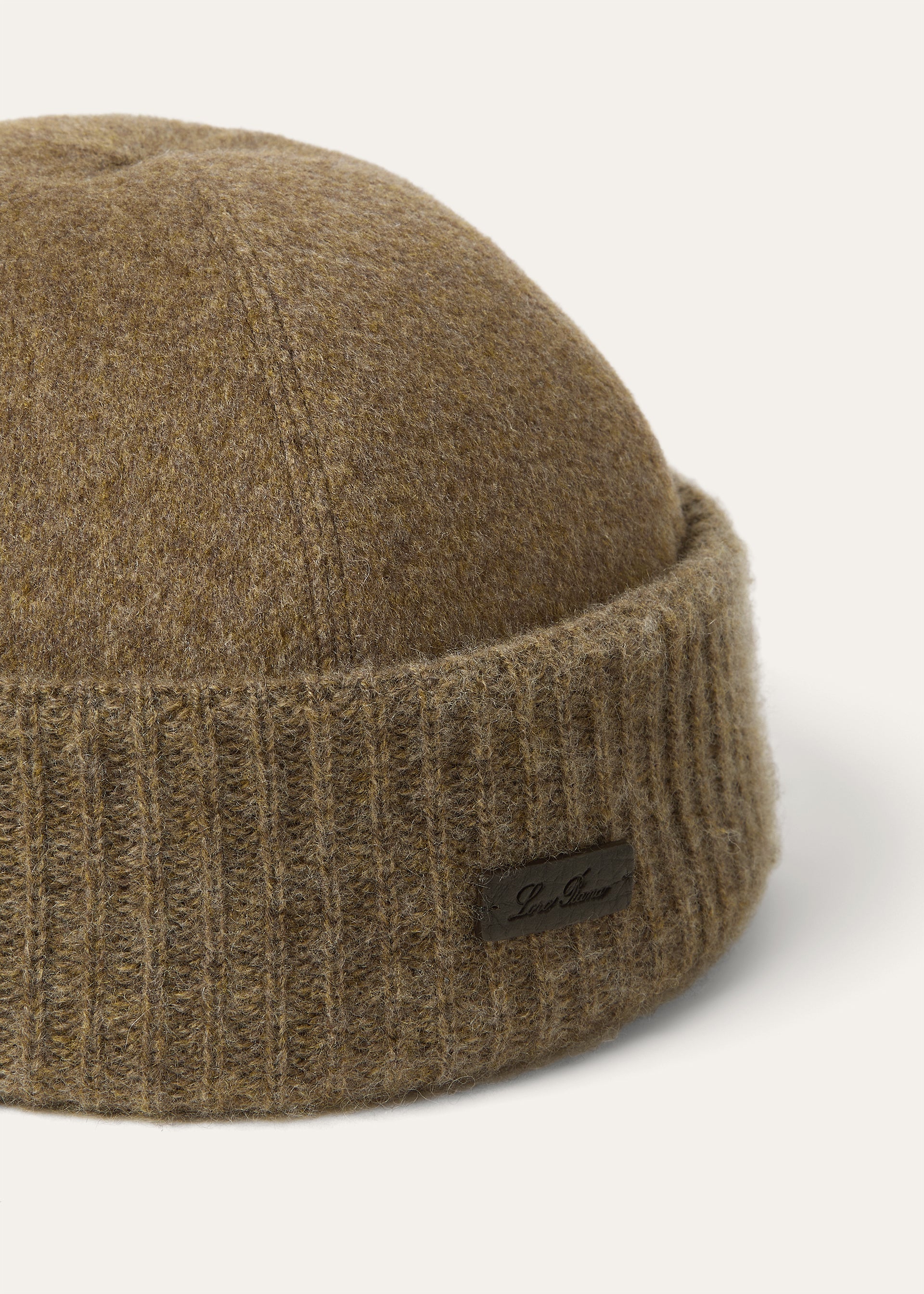 Beanie van cashmere | BG_TRANSPARENT | Bruin
