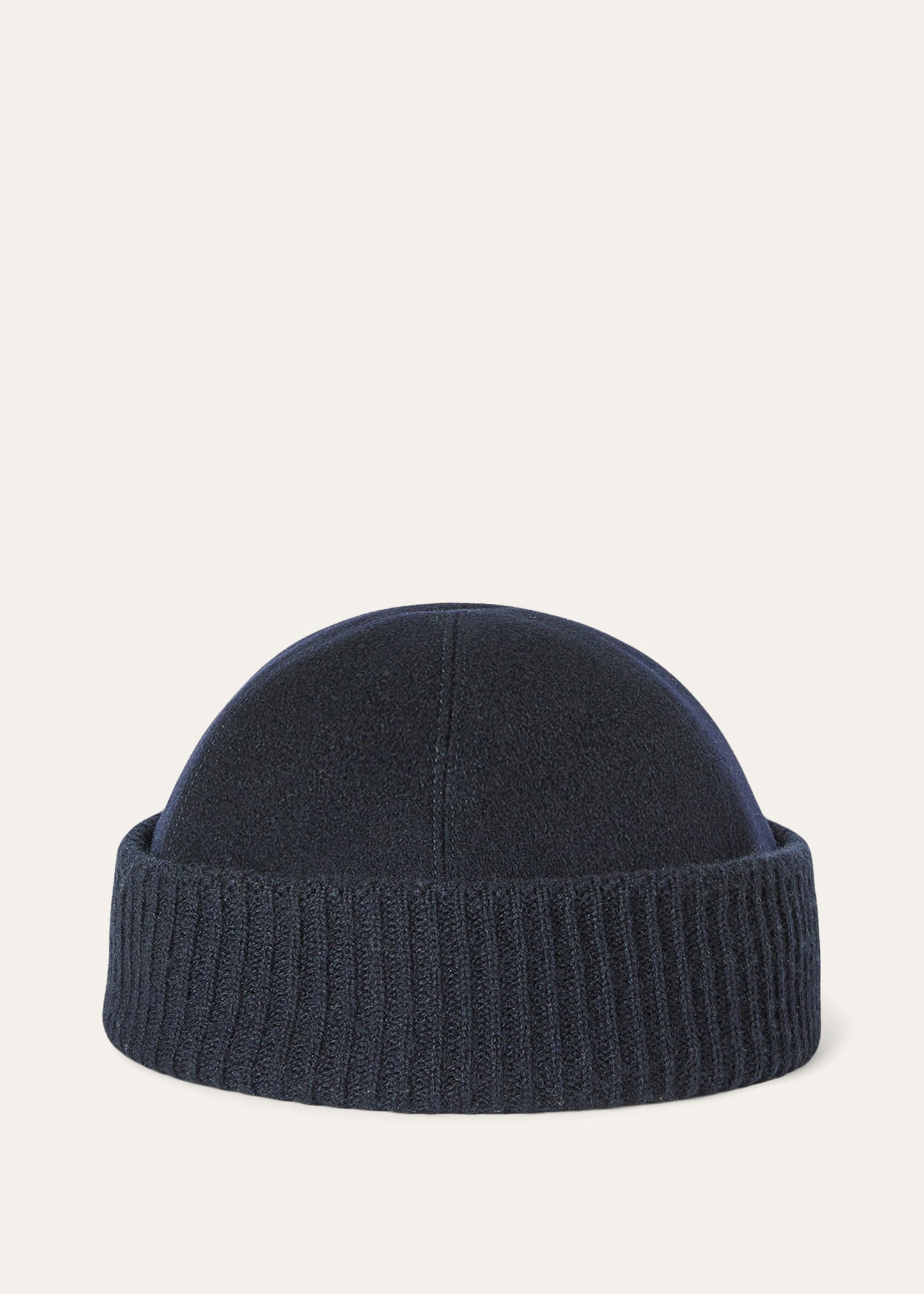 Beanie van cashmere | BG_TRANSPARENT | BLUE NAVY