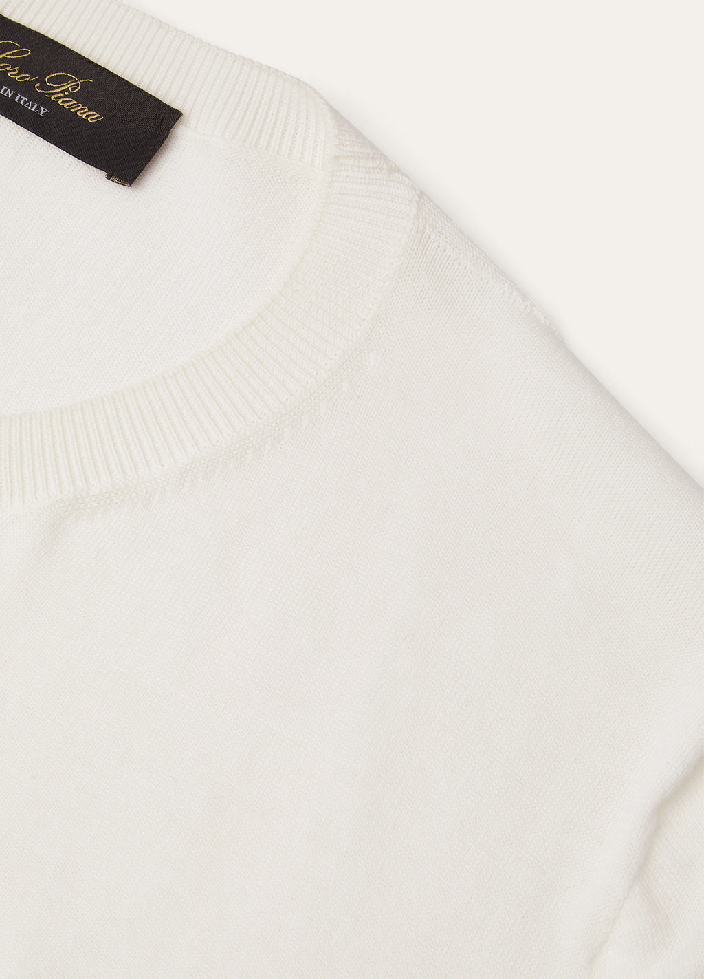 Angera t-shirt van katoen | FULL_WIDTH | Wit