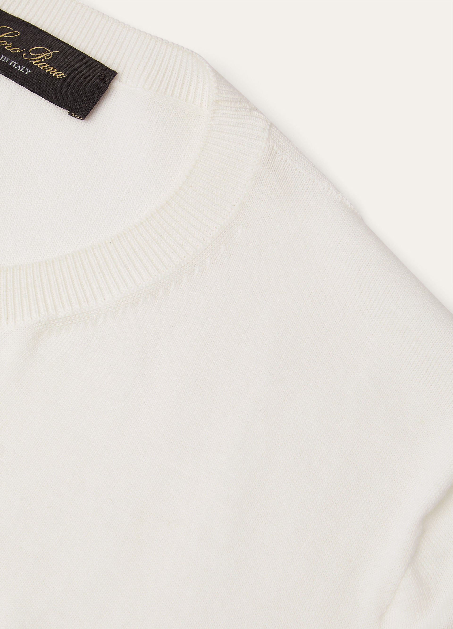 Angera t-shirt van katoen | FULL_WIDTH | Wit