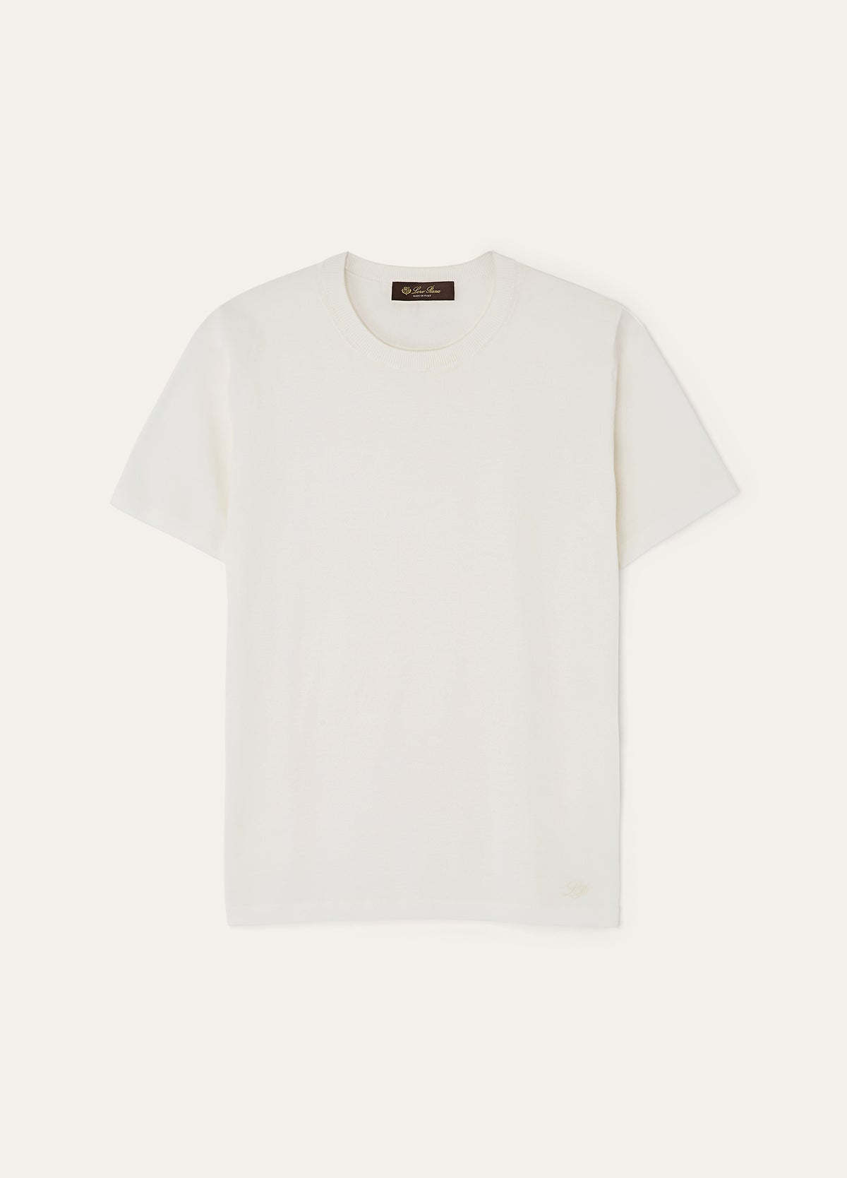 Angera t-shirt van katoen | FULL_WIDTH | Wit