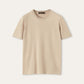 Angera t-shirt van katoen | FULL_WIDTH | CARAMEL