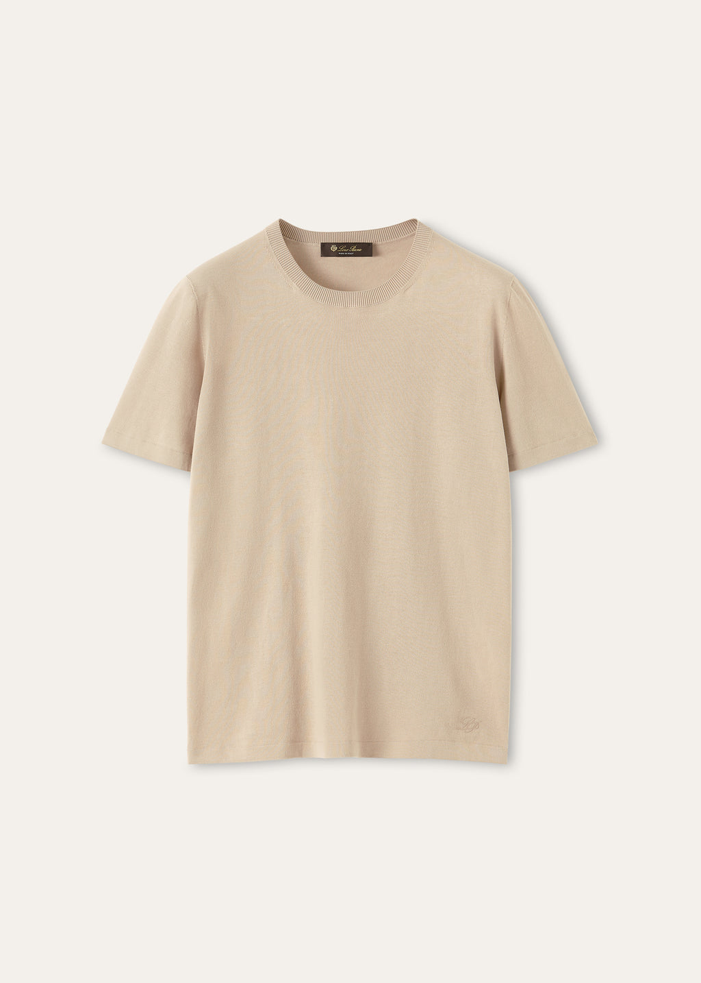 Angera t-shirt van katoen | FULL_WIDTH | CARAMEL