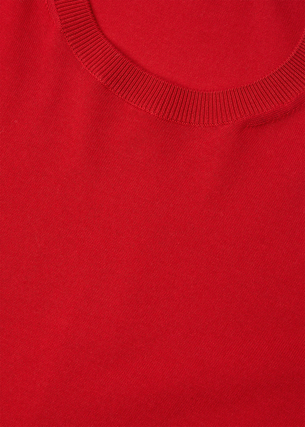 Angera t-shirt van katoen | FULL_WIDTH | Rood