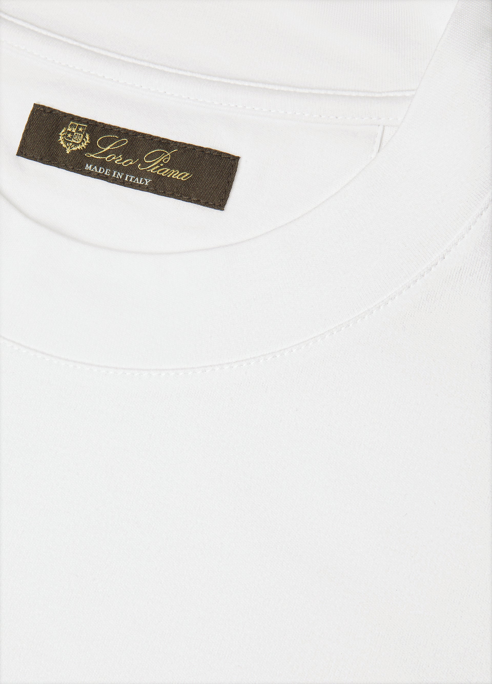 T-shirt van katoen | FULL_WIDTH | BG_TRANSPARENT | Wit