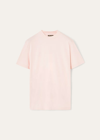 T-shirt van katoen | BG_TRANSPARENT | ROZE