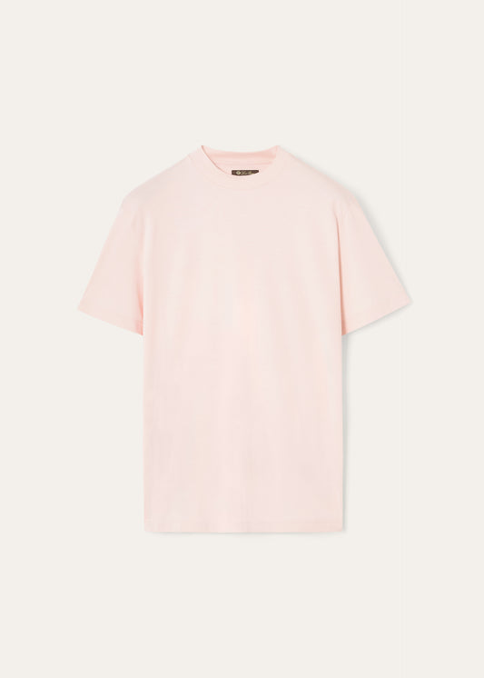 T-shirt van katoen | BG_TRANSPARENT | ROZE