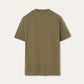 T-shirt van katoen | BG_TRANSPARENT | D.Groen