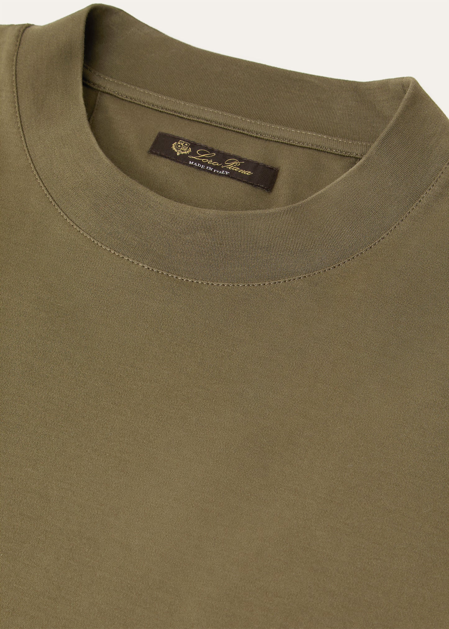 T-shirt van katoen | BG_TRANSPARENT | FULL_WIDTH | D.Groen
