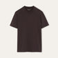 T-shirt van katoen | BG_TRANSPARENT | Bruin