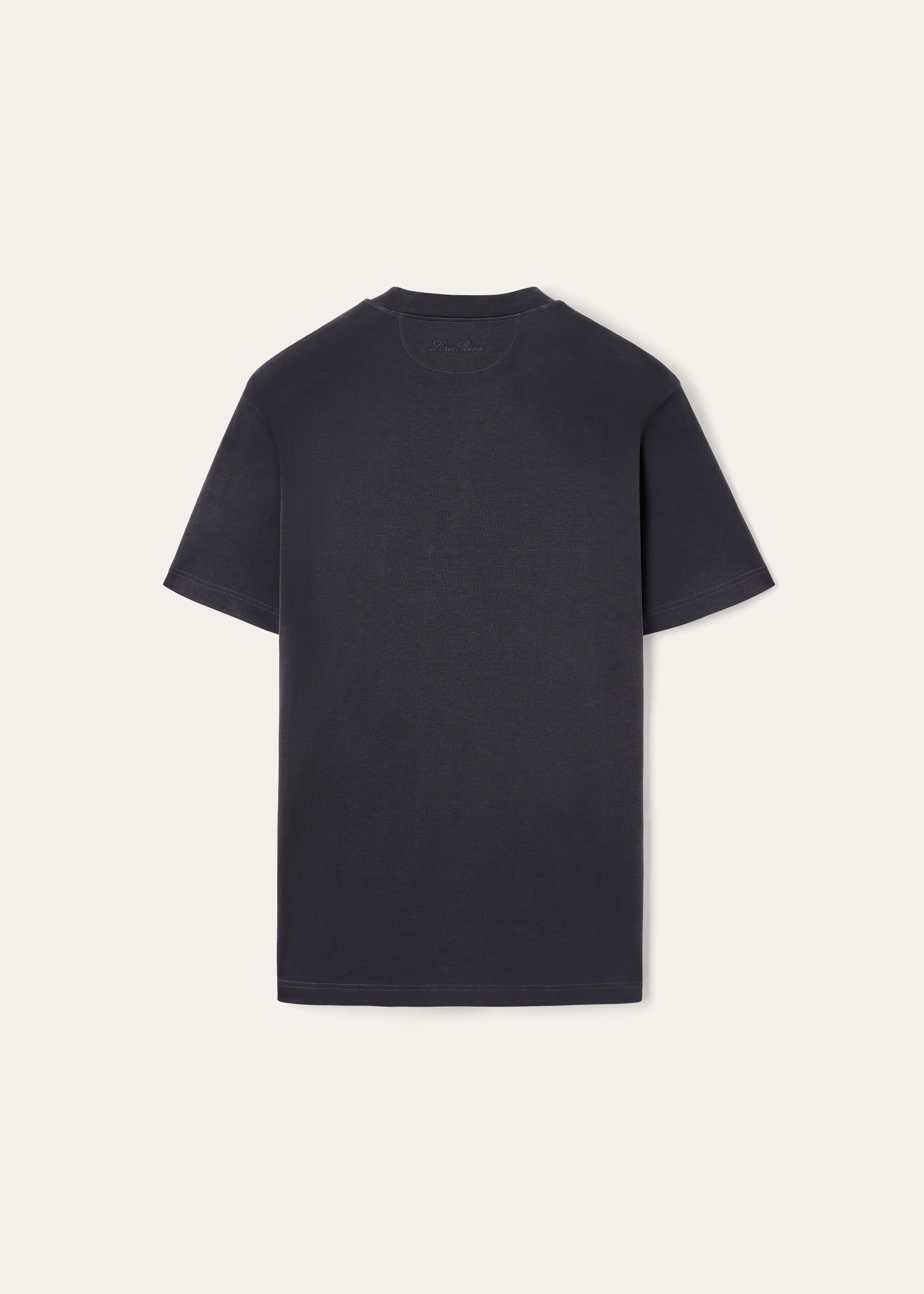 T-shirt van katoen | BG_TRANSPARENT | BLUE NAVY