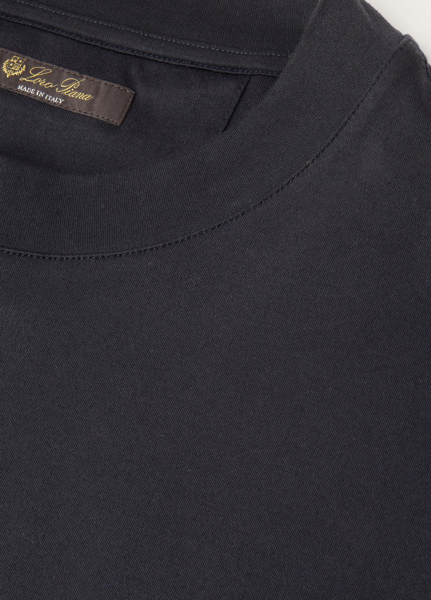 T-shirt van katoen | FULL_WIDTH | BG_TRANSPARENT | BLUE NAVY