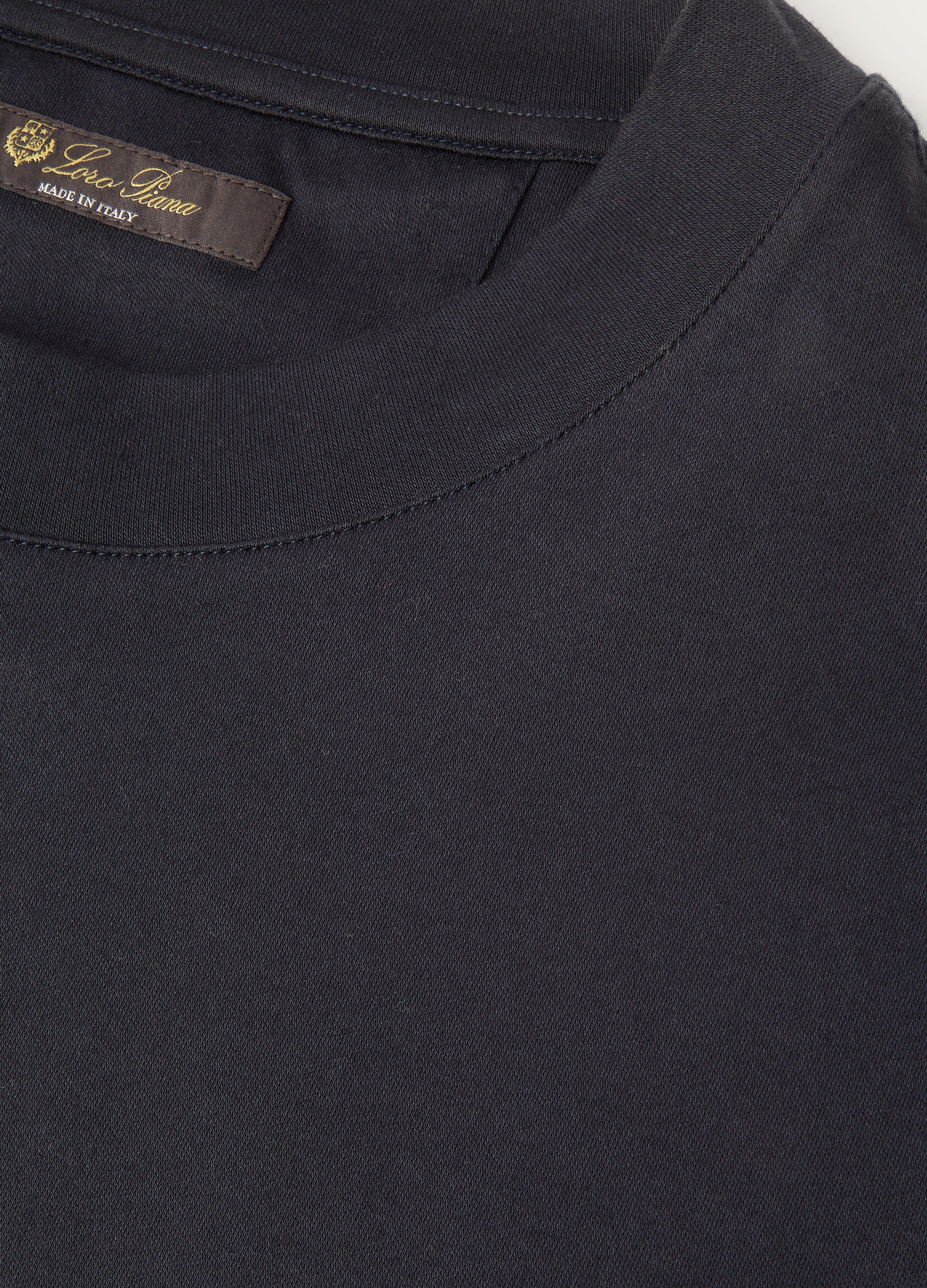 T-shirt van katoen | FULL_WIDTH | BG_TRANSPARENT | BLUE NAVY