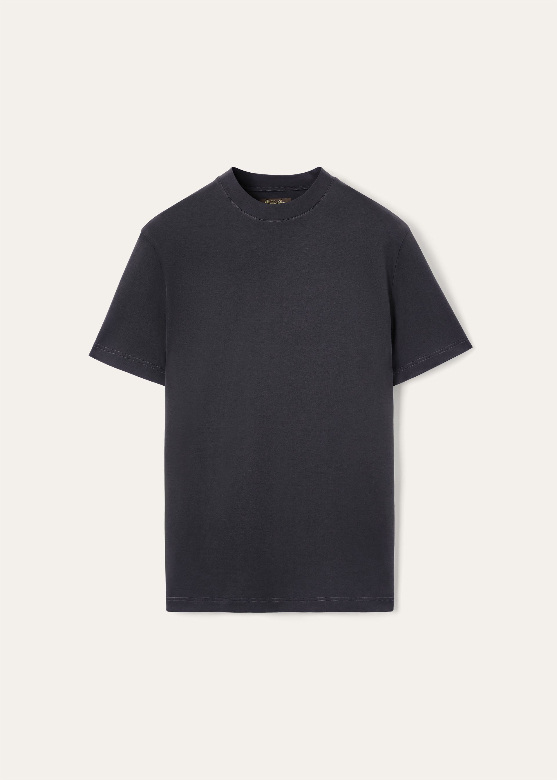 T-shirt van katoen | BG_TRANSPARENT | BLUE NAVY