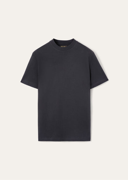T-shirt van katoen | BG_TRANSPARENT | BLUE NAVY