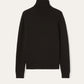 Coltrui van baby cashmere | BG_TRANSPARENT | Zwart