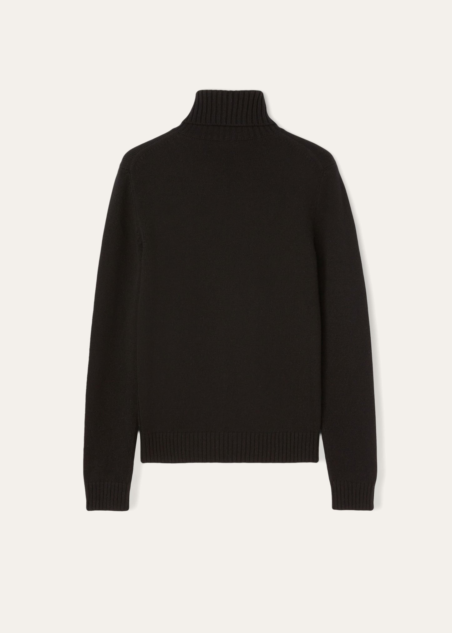 Coltrui van baby cashmere | BG_TRANSPARENT | Zwart