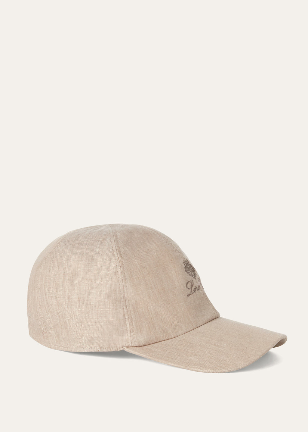 Linnen baseball pet | BG_TRANSPARENT | L.BEIGE